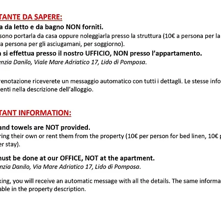 Cortina 1-46 Appartement Lido di Pomposa